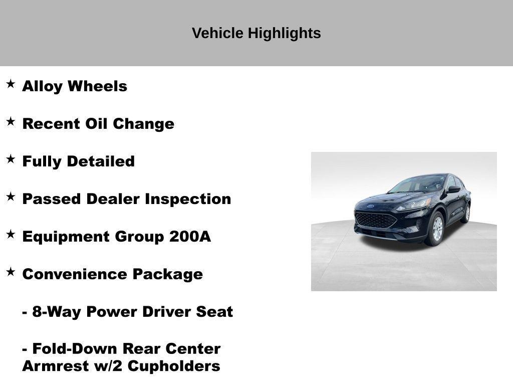 used 2022 Ford Escape car, priced at $18,752