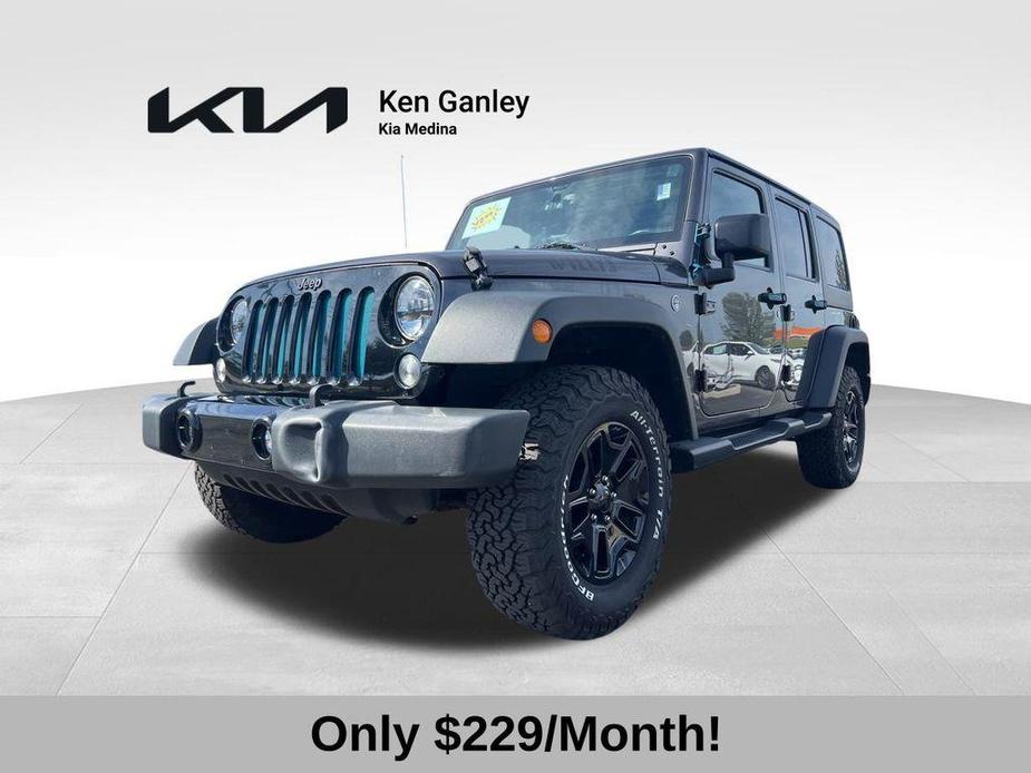 used 2016 Jeep Wrangler Unlimited car, priced at $16,984