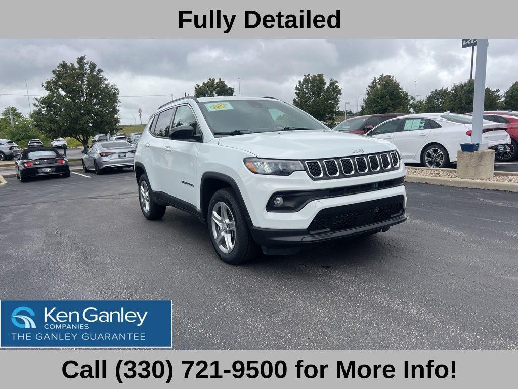 used 2023 Jeep Compass car, priced at $21,841