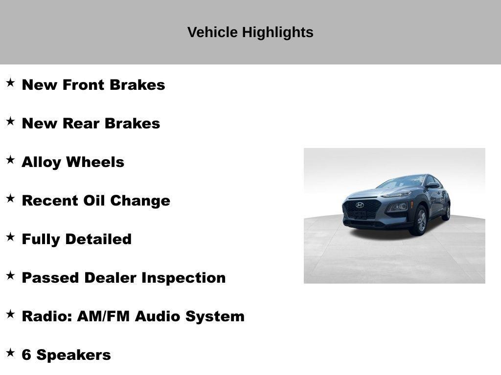 used 2019 Hyundai Kona car, priced at $14,718
