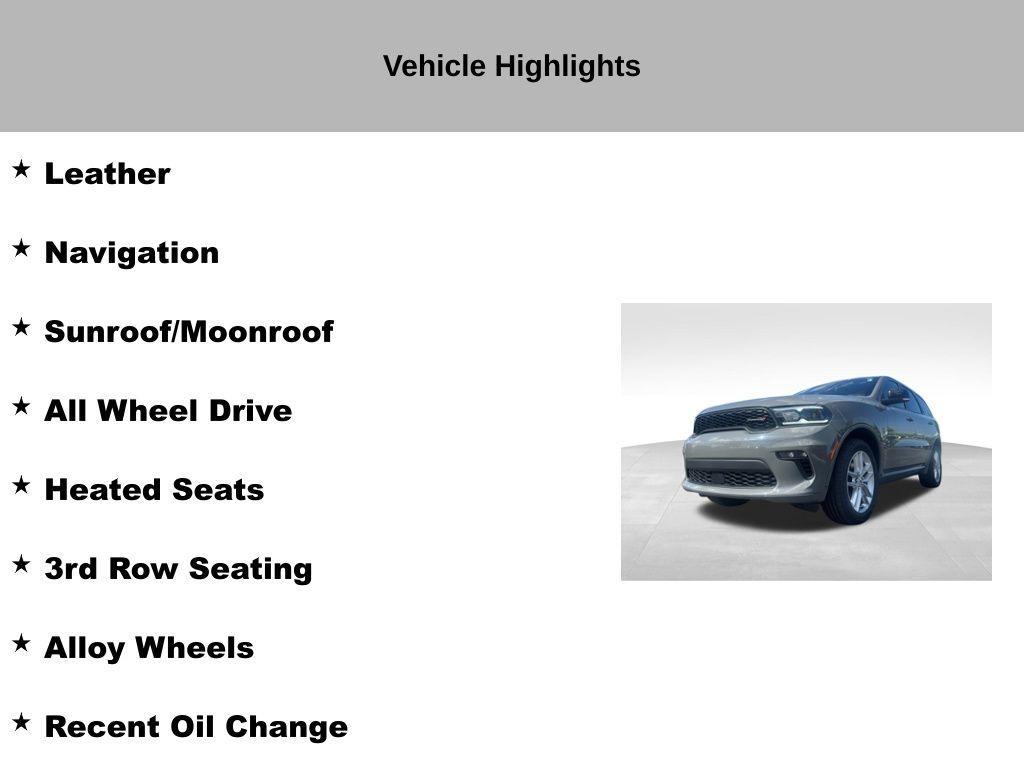 used 2023 Dodge Durango car, priced at $31,341