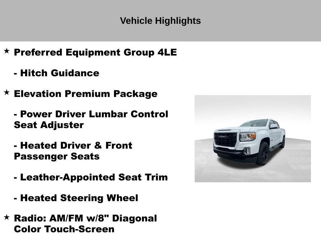 used 2022 GMC Canyon car, priced at $31,984