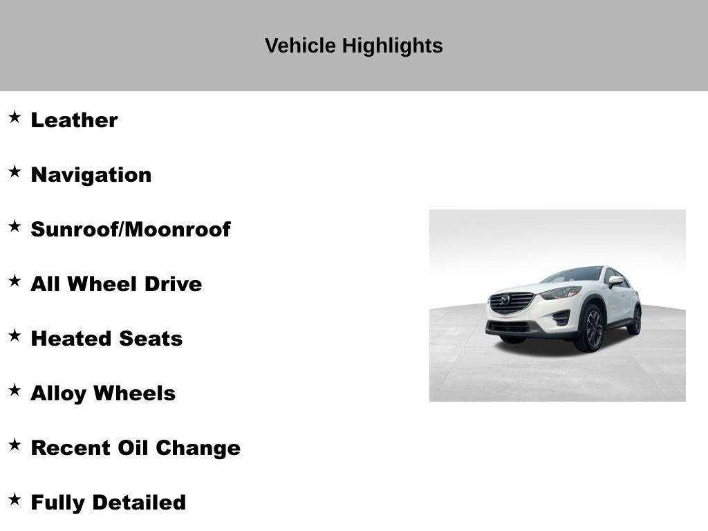 used 2016 Mazda CX-5 car, priced at $13,876