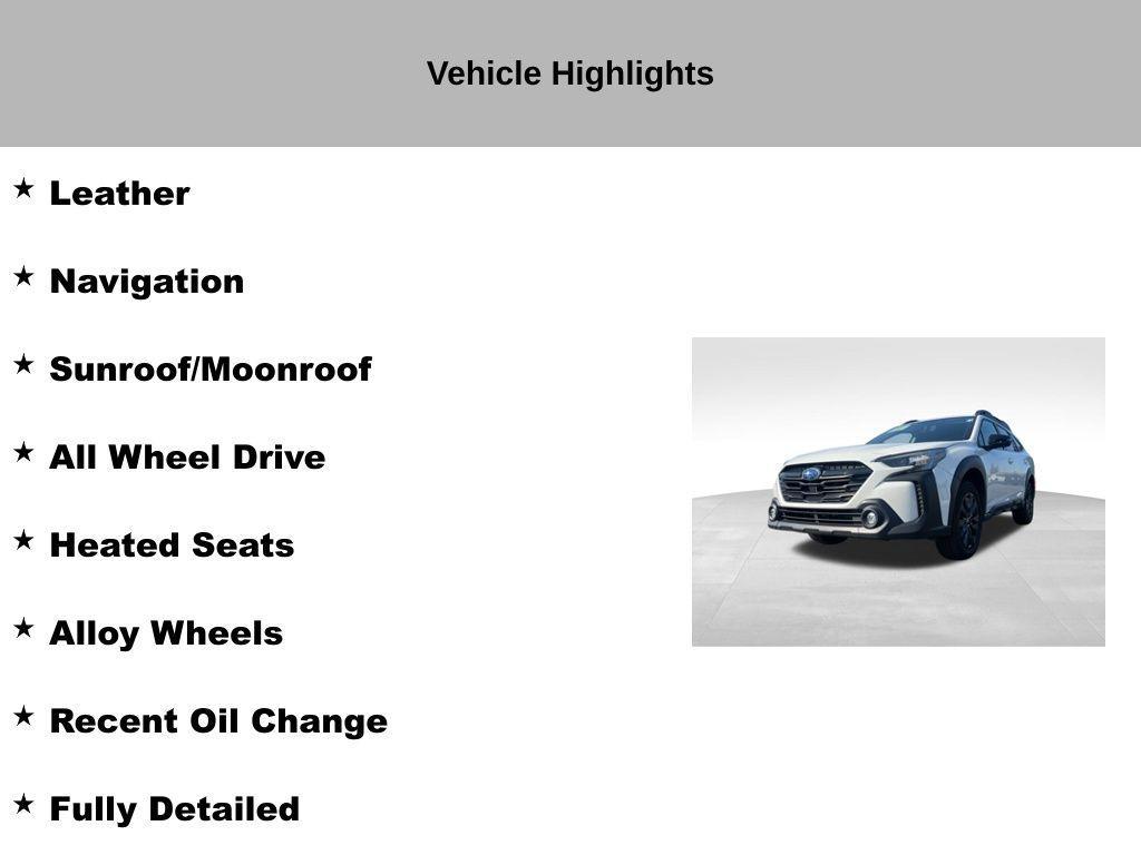 used 2023 Subaru Outback car, priced at $28,517