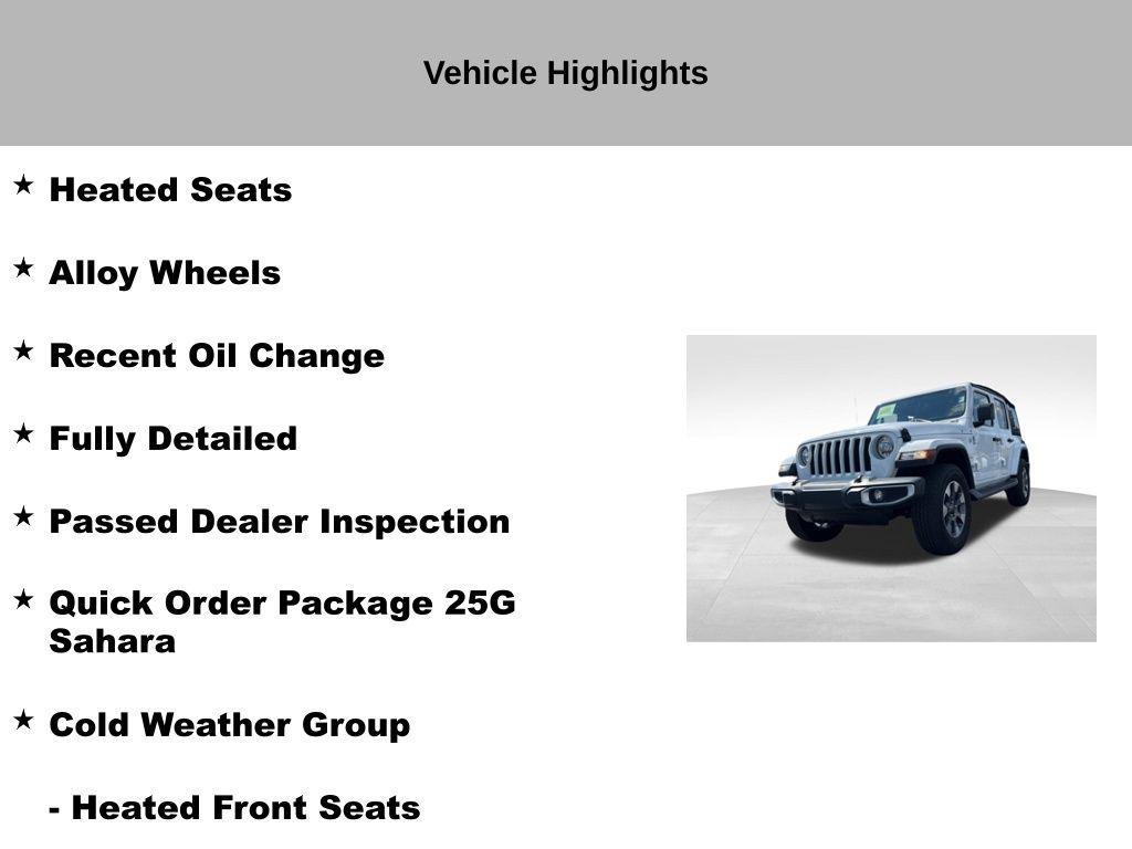 used 2023 Jeep Wrangler car, priced at $33,618