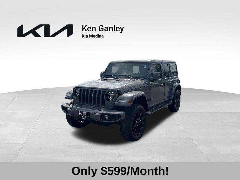 used 2022 Jeep Wrangler Unlimited car, priced at $41,814