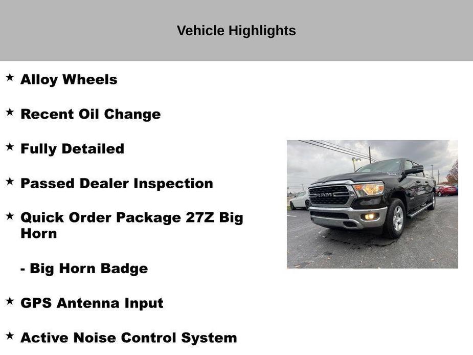 used 2023 Ram 1500 car, priced at $40,411