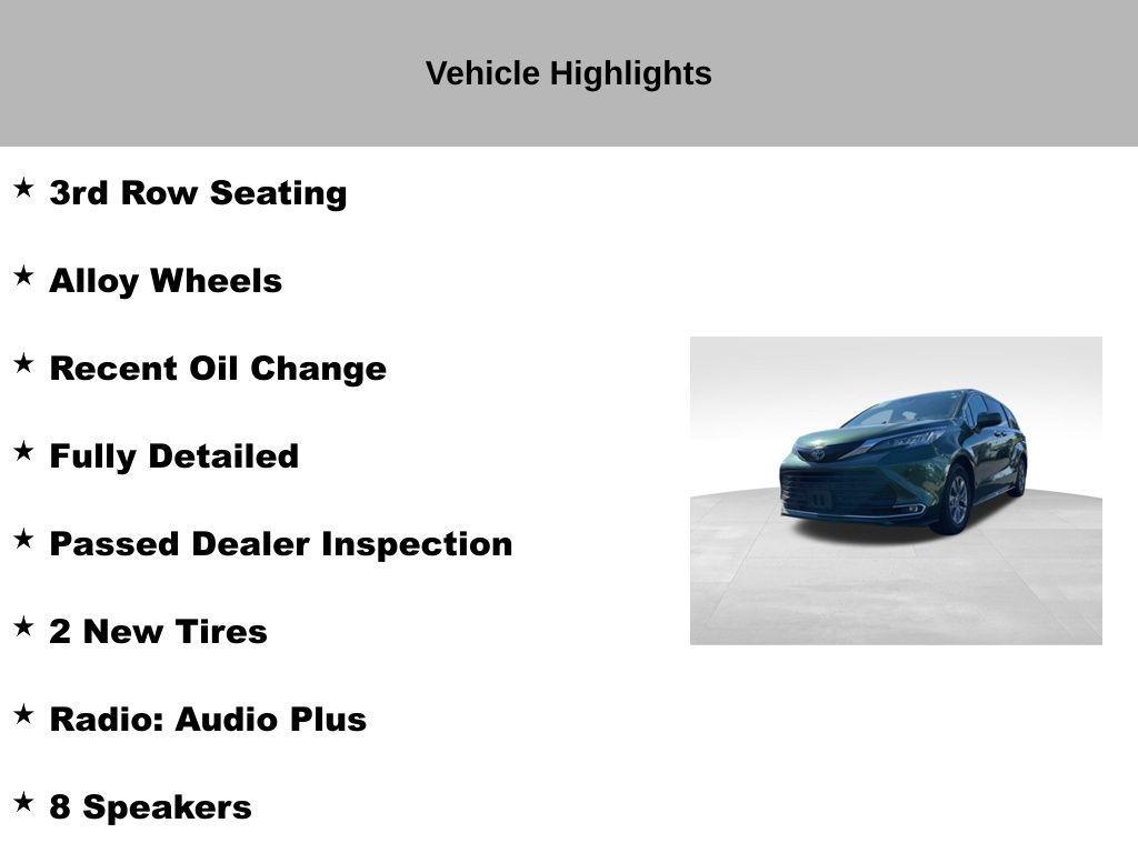 used 2023 Toyota Sienna car, priced at $36,408