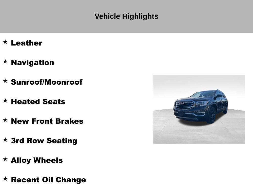 used 2018 GMC Acadia car, priced at $13,998