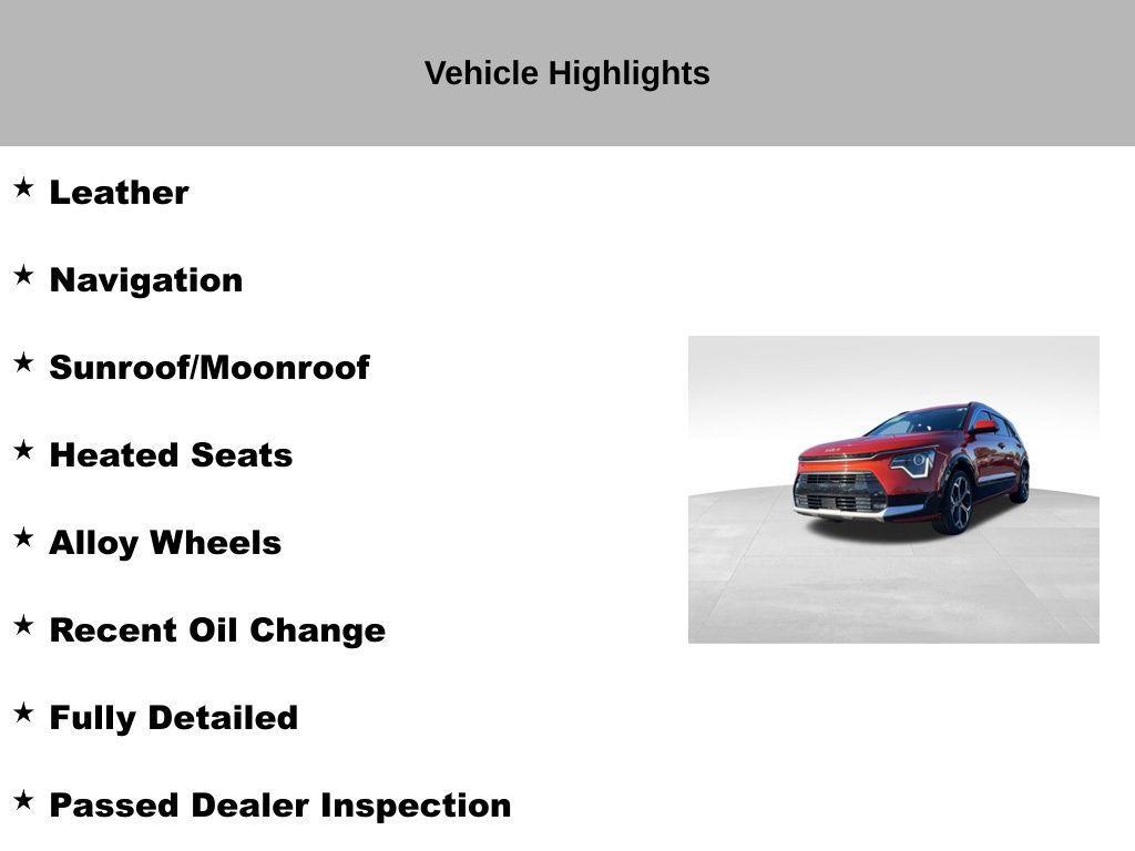 used 2023 Kia Niro car, priced at $18,483