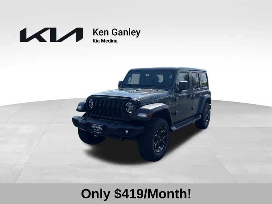 used 2020 Jeep Wrangler Unlimited car, priced at $29,478