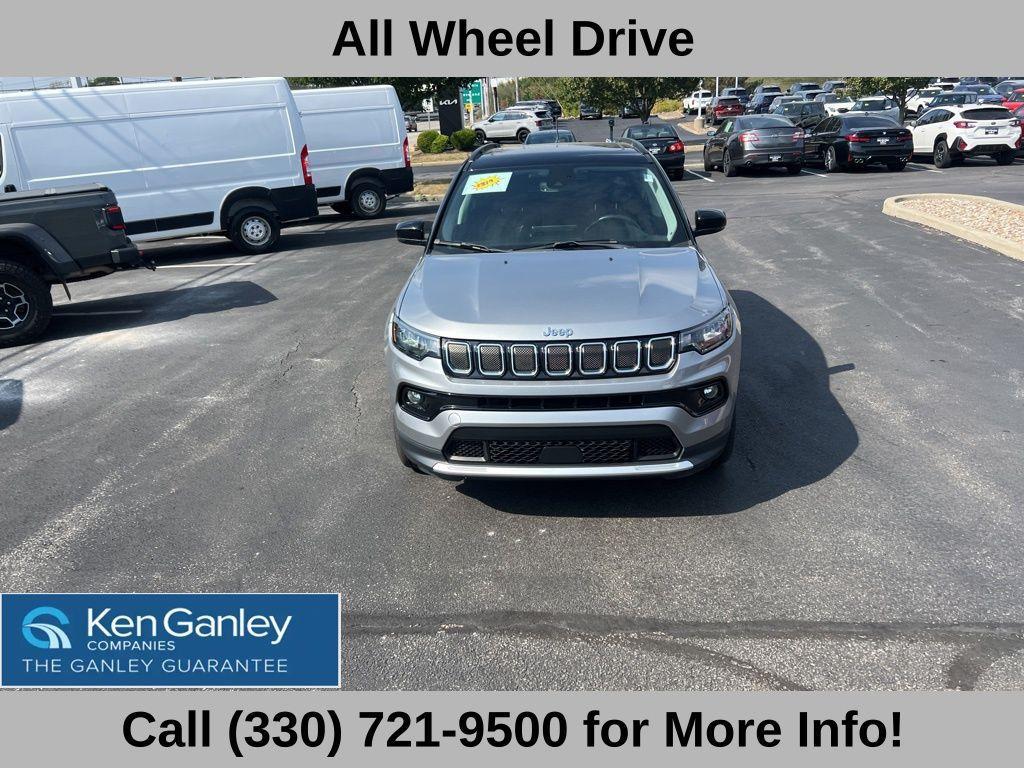 used 2022 Jeep Compass car, priced at $22,878
