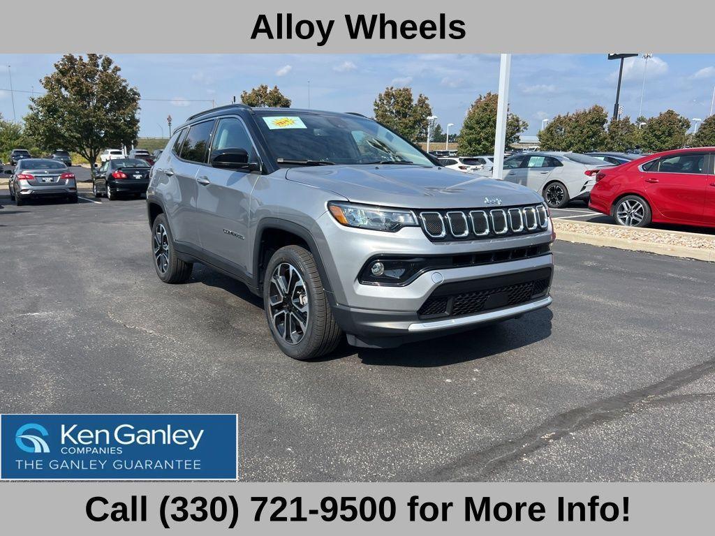 used 2022 Jeep Compass car, priced at $22,878