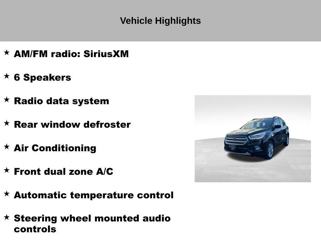 used 2019 Ford Escape car, priced at $16,367