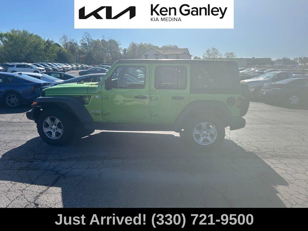 used 2018 Jeep Wrangler Unlimited car, priced at $21,918