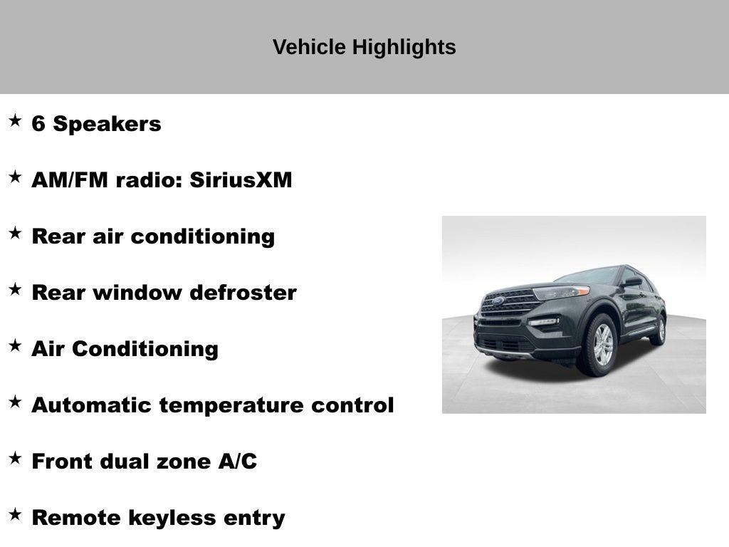 used 2022 Ford Explorer car, priced at $30,661
