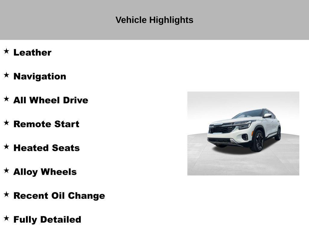 used 2024 Kia Seltos car, priced at $26,865