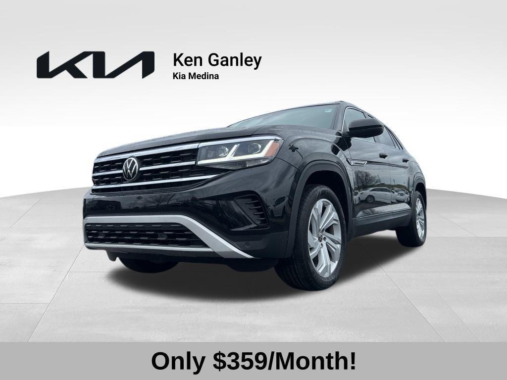 used 2021 Volkswagen Atlas Cross Sport car, priced at $25,942