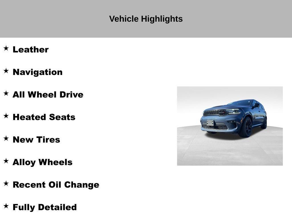 used 2021 Dodge Durango car, priced at $31,541