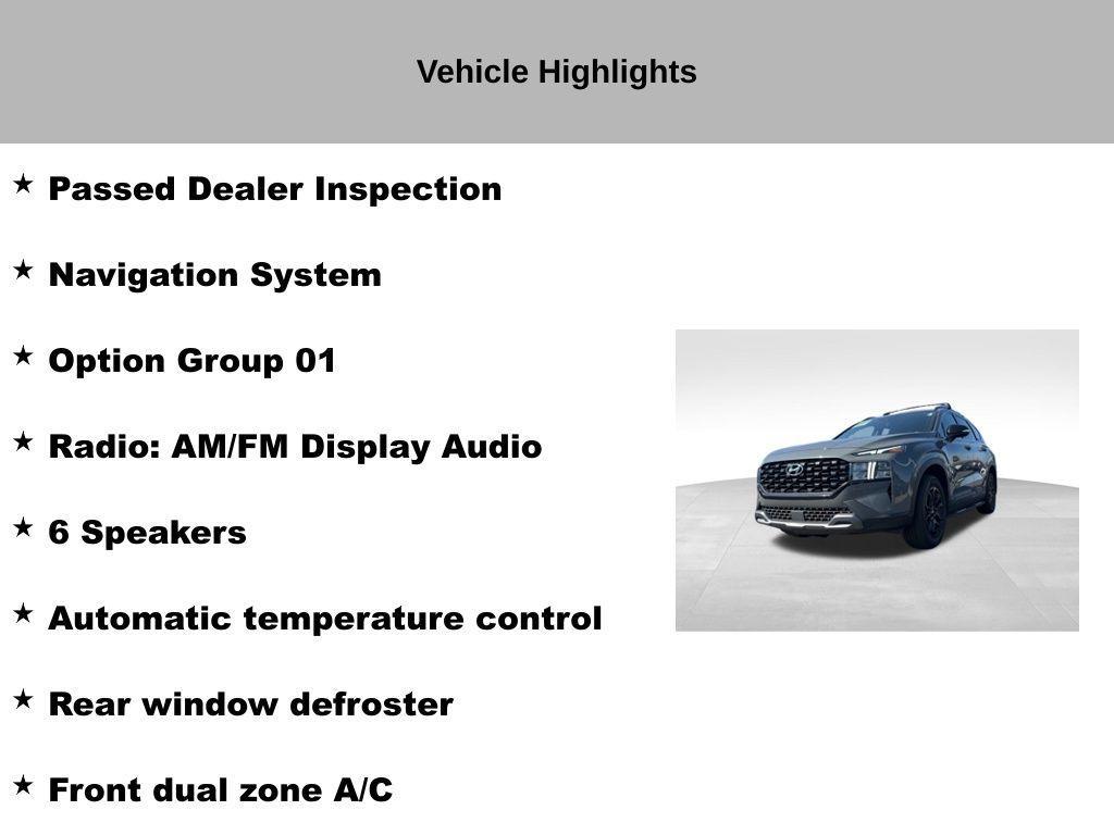 used 2023 Hyundai Santa Fe car, priced at $23,238