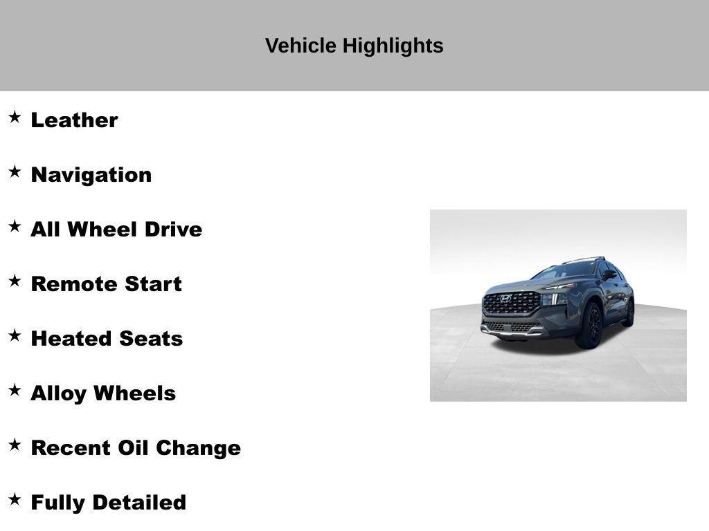 used 2023 Hyundai Santa Fe car, priced at $23,238