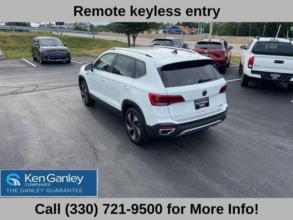 used 2023 Volkswagen Taos car, priced at $22,143