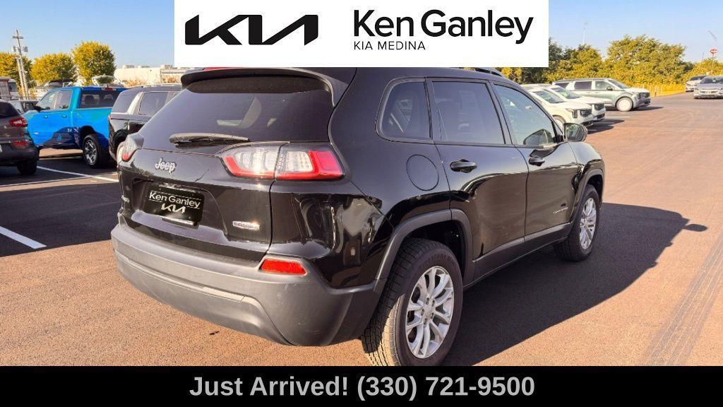 used 2021 Jeep Cherokee car, priced at $17,986
