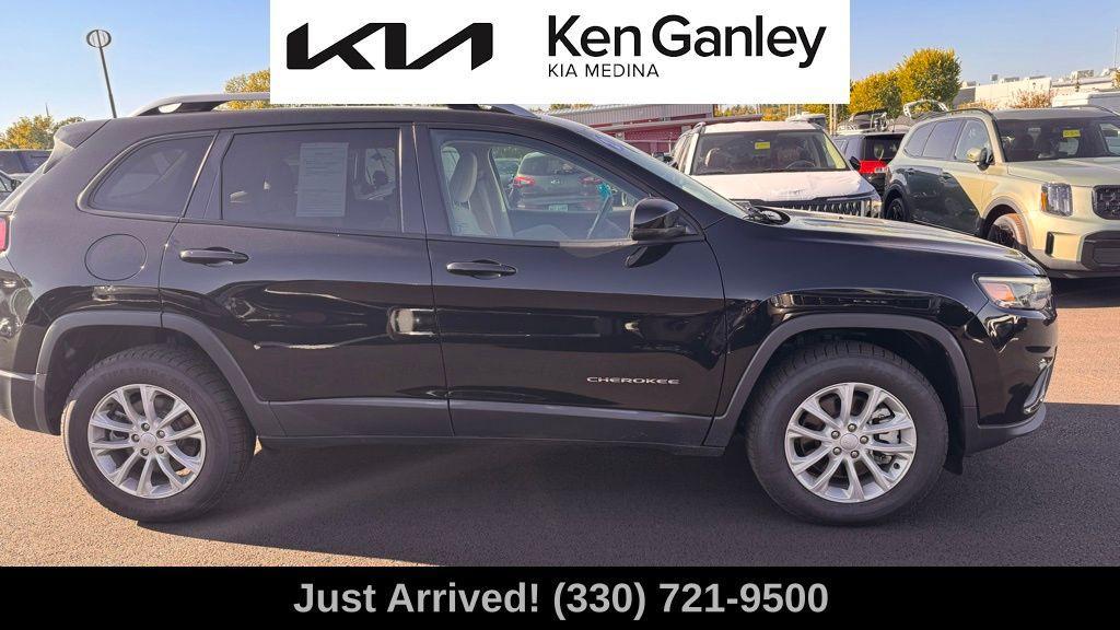 used 2021 Jeep Cherokee car, priced at $17,986