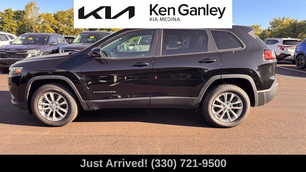used 2021 Jeep Cherokee car, priced at $17,986