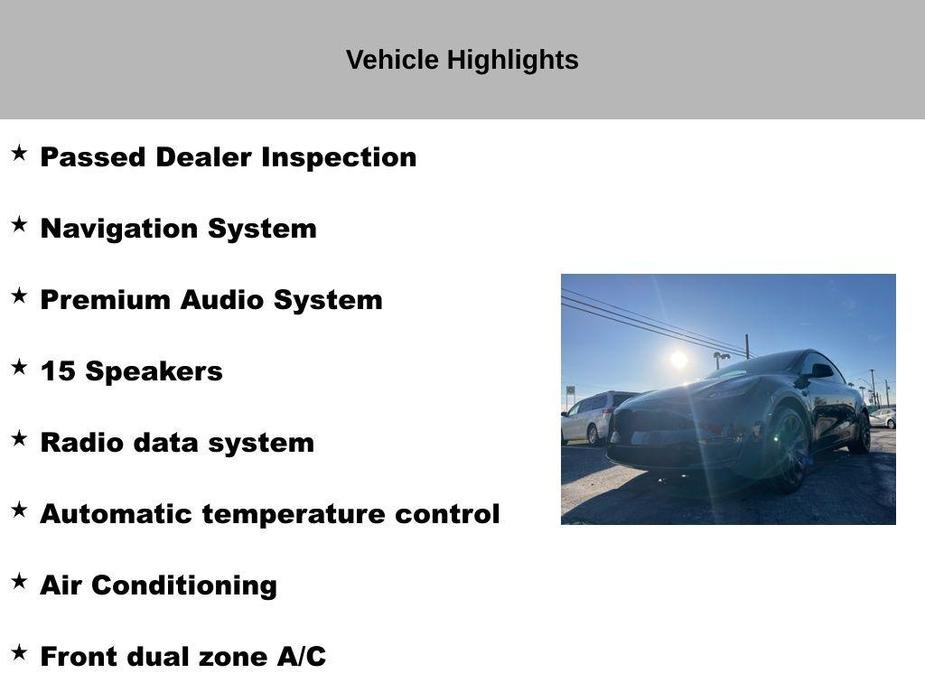 used 2021 Tesla Model Y car, priced at $25,513