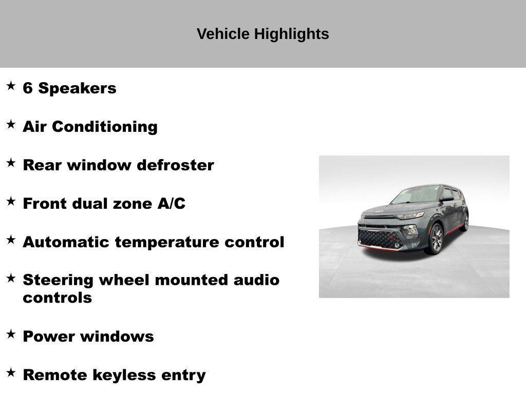 used 2022 Kia Soul car, priced at $18,347