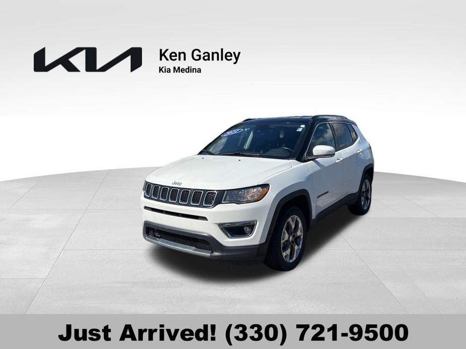 used 2021 Jeep Compass car, priced at $23,203