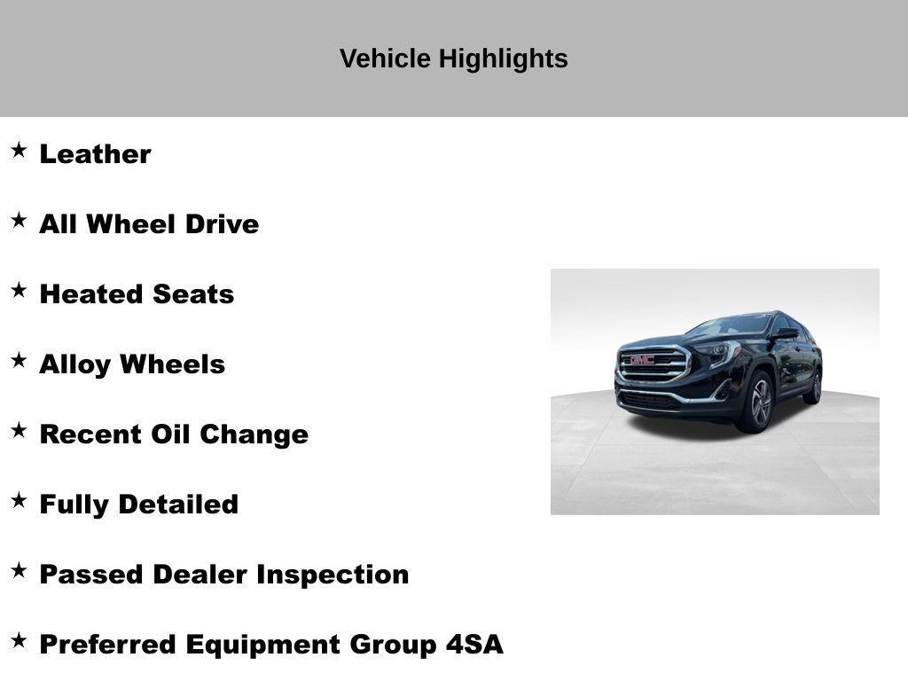 used 2018 GMC Terrain car, priced at $14,758