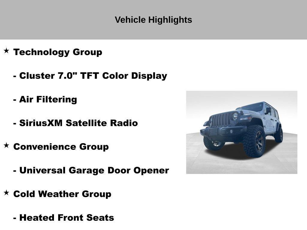 used 2023 Jeep Wrangler car, priced at $34,448