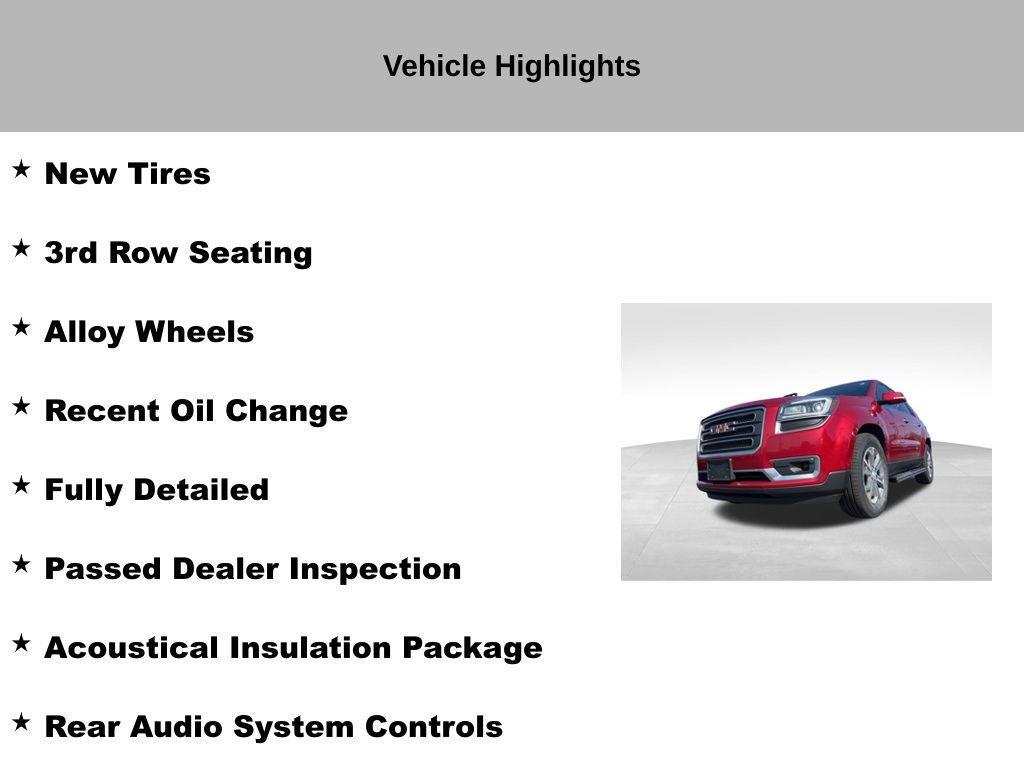 used 2014 GMC Acadia car, priced at $10,842