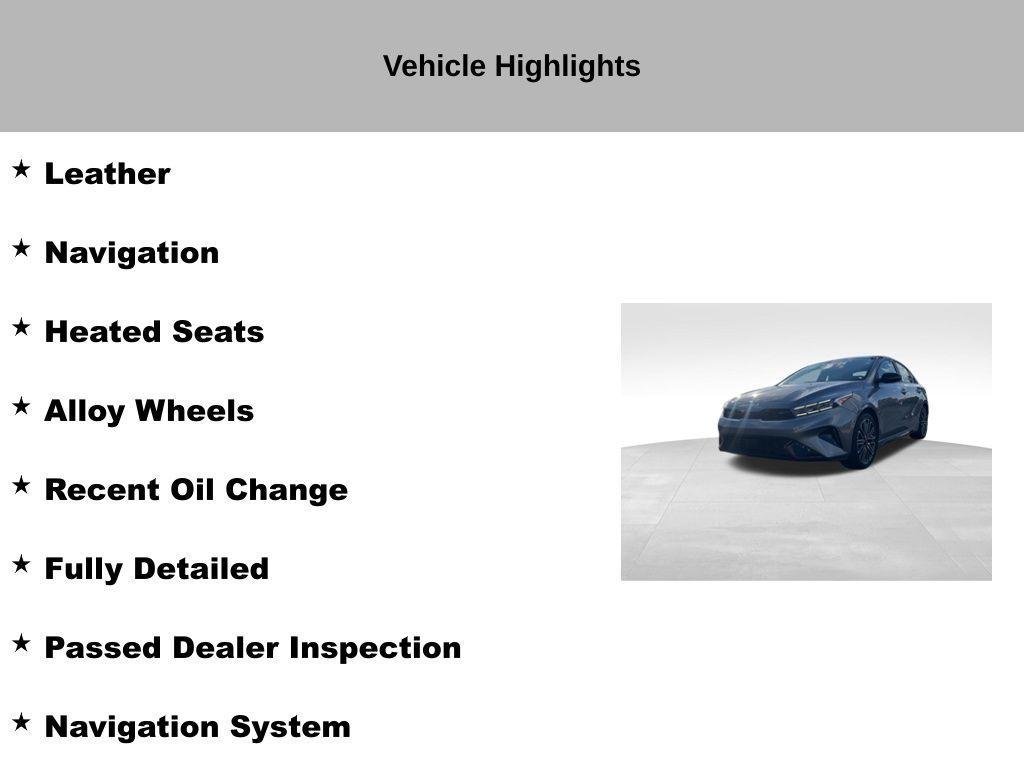 used 2023 Kia Forte car, priced at $21,468