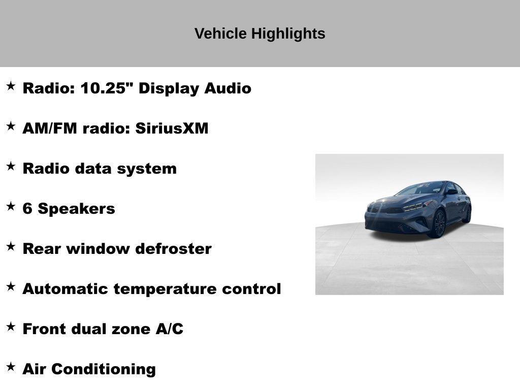 used 2023 Kia Forte car, priced at $21,468