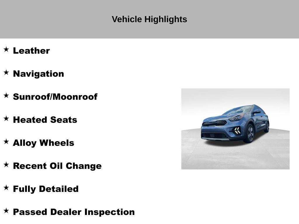 used 2022 Kia Niro car, priced at $16,981