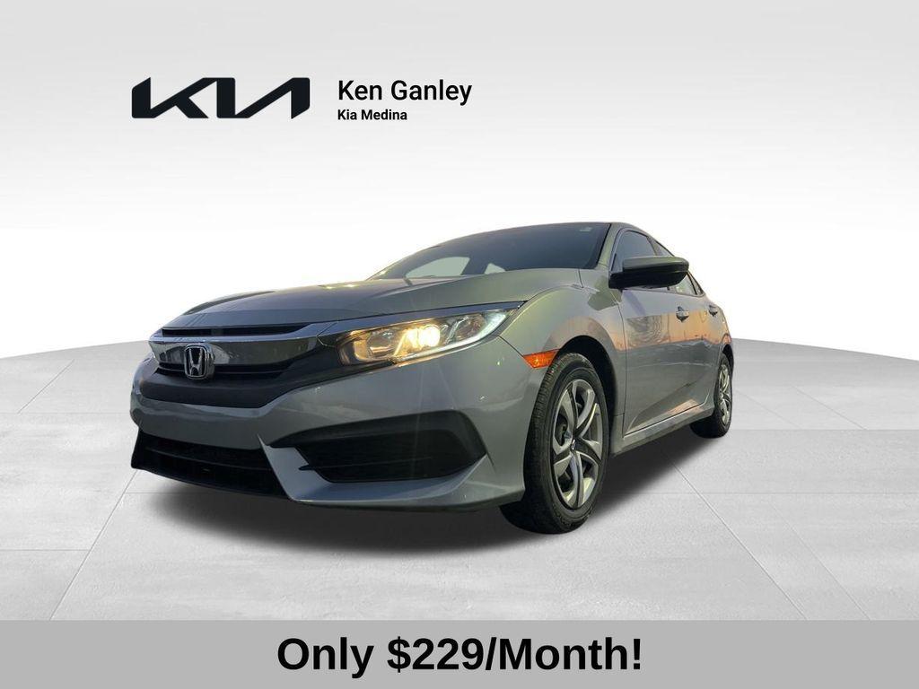 used 2018 Honda Civic car, priced at $16,660