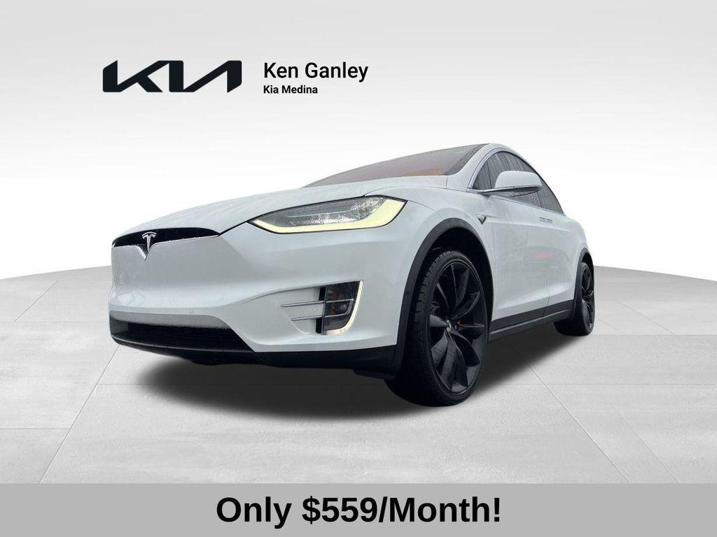 used 2020 Tesla Model X car, priced at $39,205