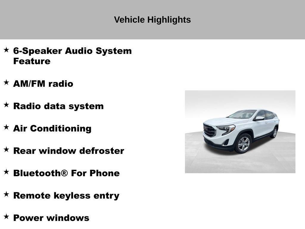used 2020 GMC Terrain car, priced at $14,274
