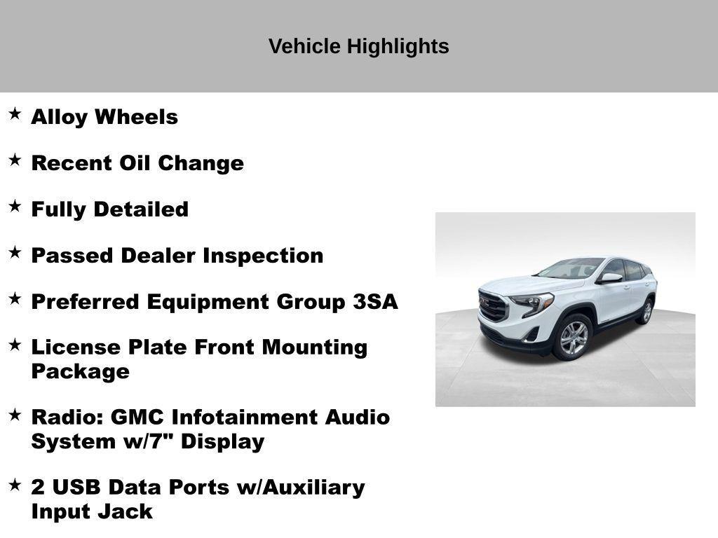 used 2020 GMC Terrain car, priced at $14,274