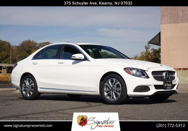 used 2018 Mercedes-Benz C-Class car, priced at $15,900