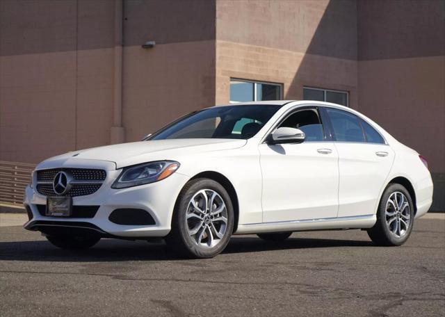 used 2018 Mercedes-Benz C-Class car, priced at $16,900