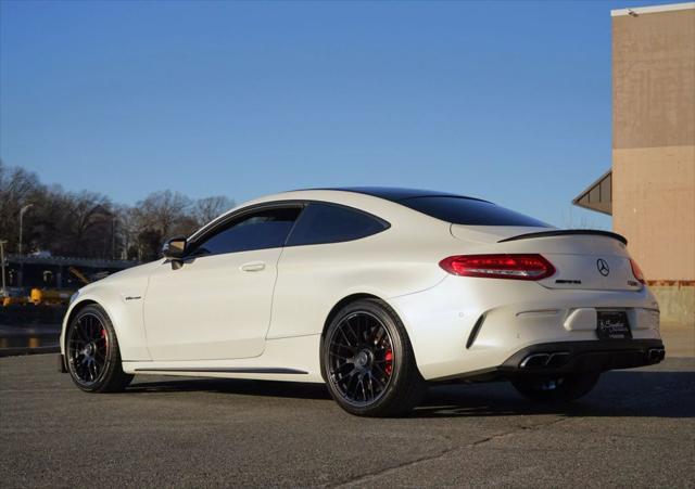 used 2017 Mercedes-Benz AMG C 63 car, priced at $49,575