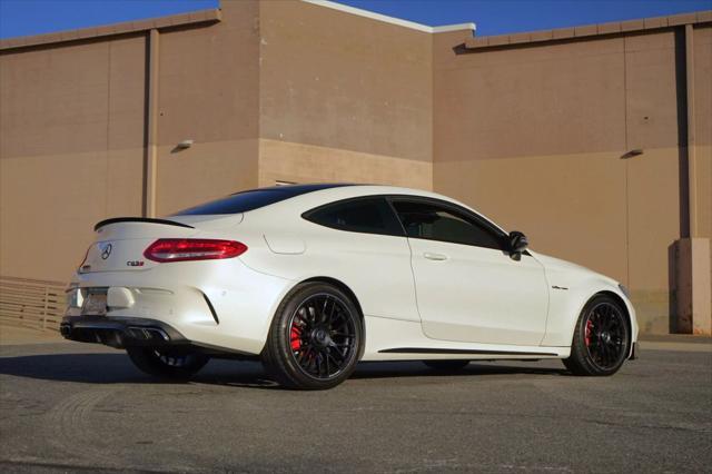 used 2017 Mercedes-Benz AMG C 63 car, priced at $49,575