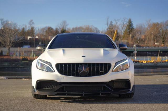 used 2017 Mercedes-Benz AMG C 63 car, priced at $49,575