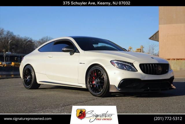 used 2017 Mercedes-Benz AMG C 63 car, priced at $49,575