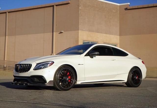 used 2017 Mercedes-Benz AMG C 63 car, priced at $49,575