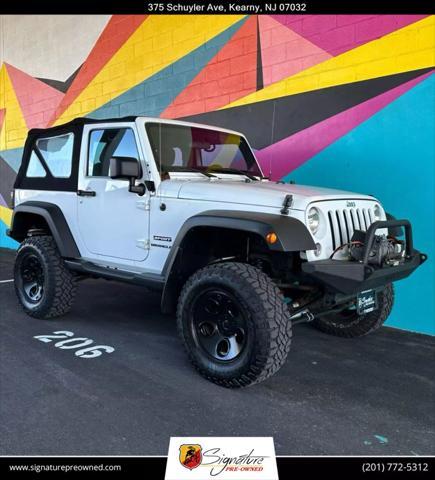 used 2014 Jeep Wrangler car, priced at $17,900